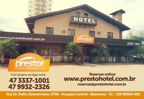 Presto Hotel Blumenau Exterior foto